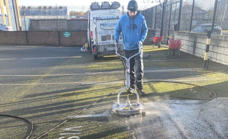 pressure washing