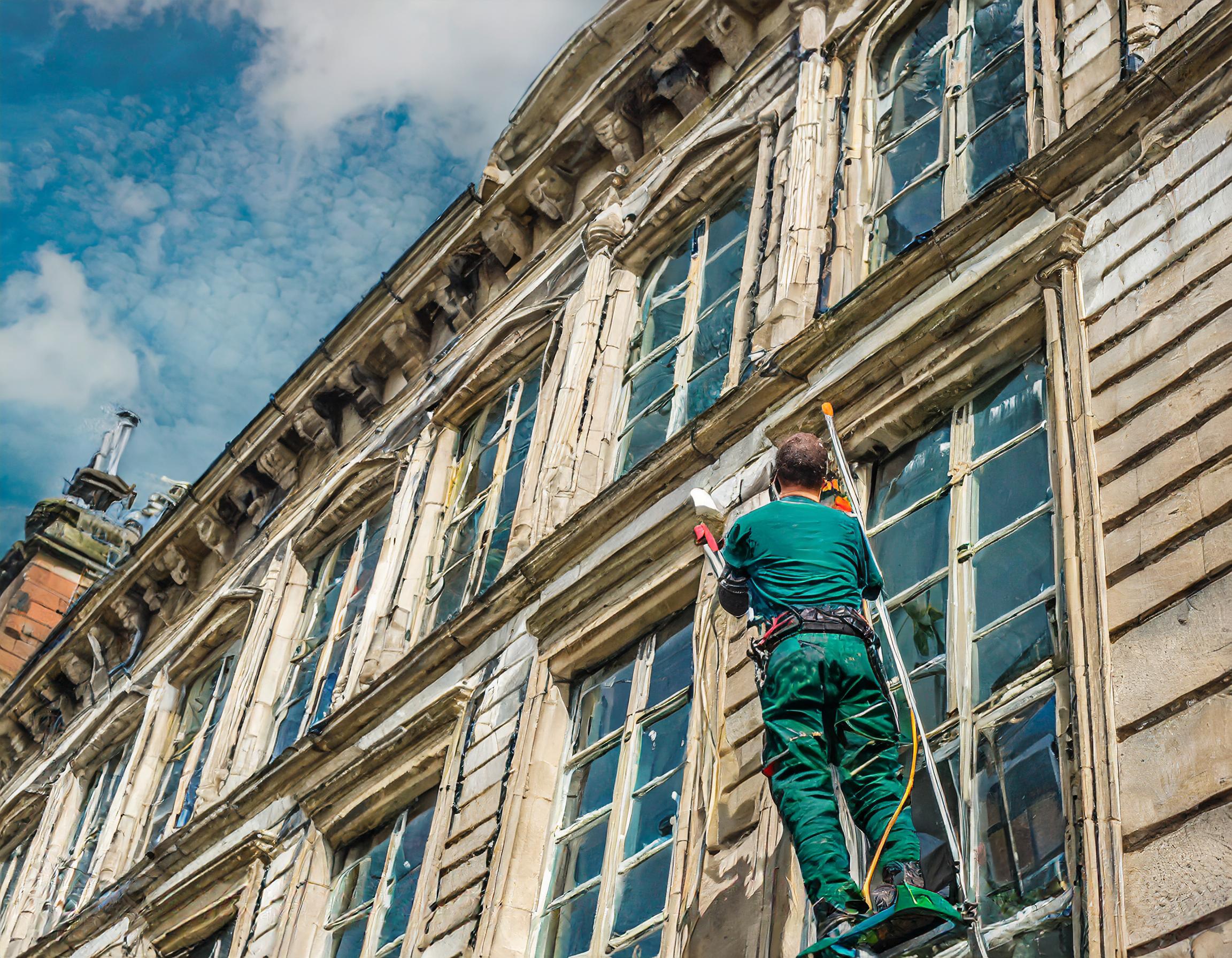window cleaning service in Leeds