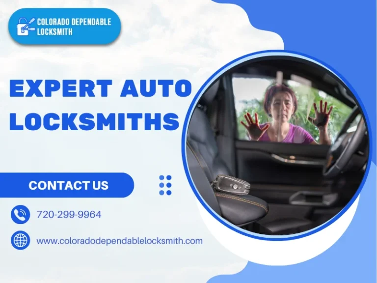 Why Colorado Dependable Locksmith can offer trusted services of an auto key locksmith in Denver