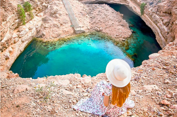 Explore Bimmah Sinkhole with Oman Desert Private Camp