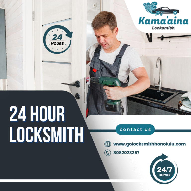 Kamaaina Locksmith Unveils Honolulu 24 Hour Locksmith Service for Fast Emergency Assistance