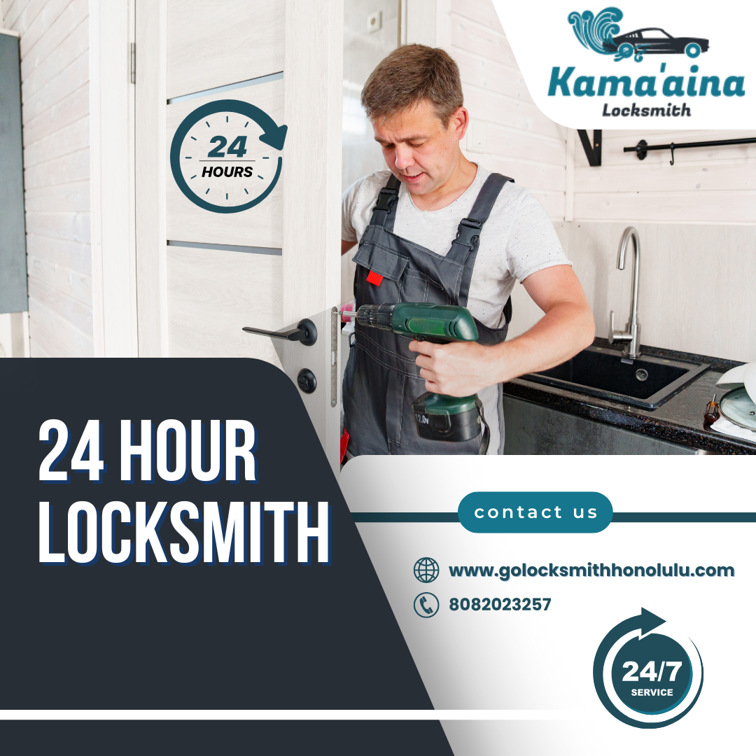 Kamaaina Locksmith Unveils Honolulu 24 Hour Locksmith Service for Fast Emergency Assistance