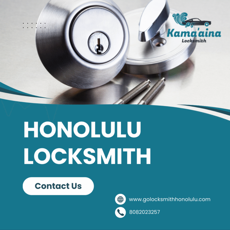 Kamaaina Locksmith Launches Trusted, Full-Service Locksmith Solutions in Honolulu