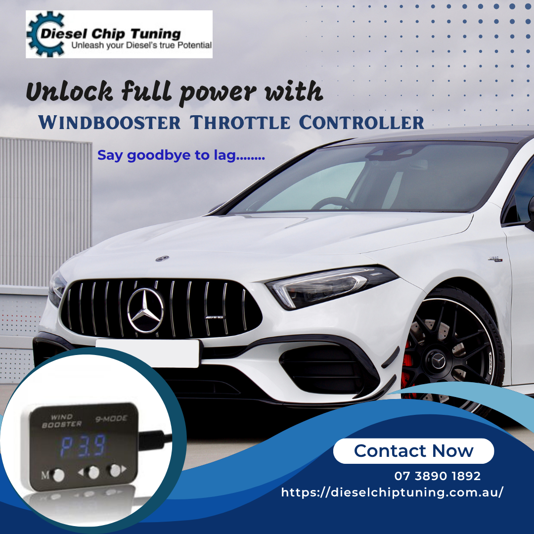 Experience Instant Throttle Response with the Windbooster Throttle Controller 9-Mode from Diesel Chip Tuning Pty Ltd