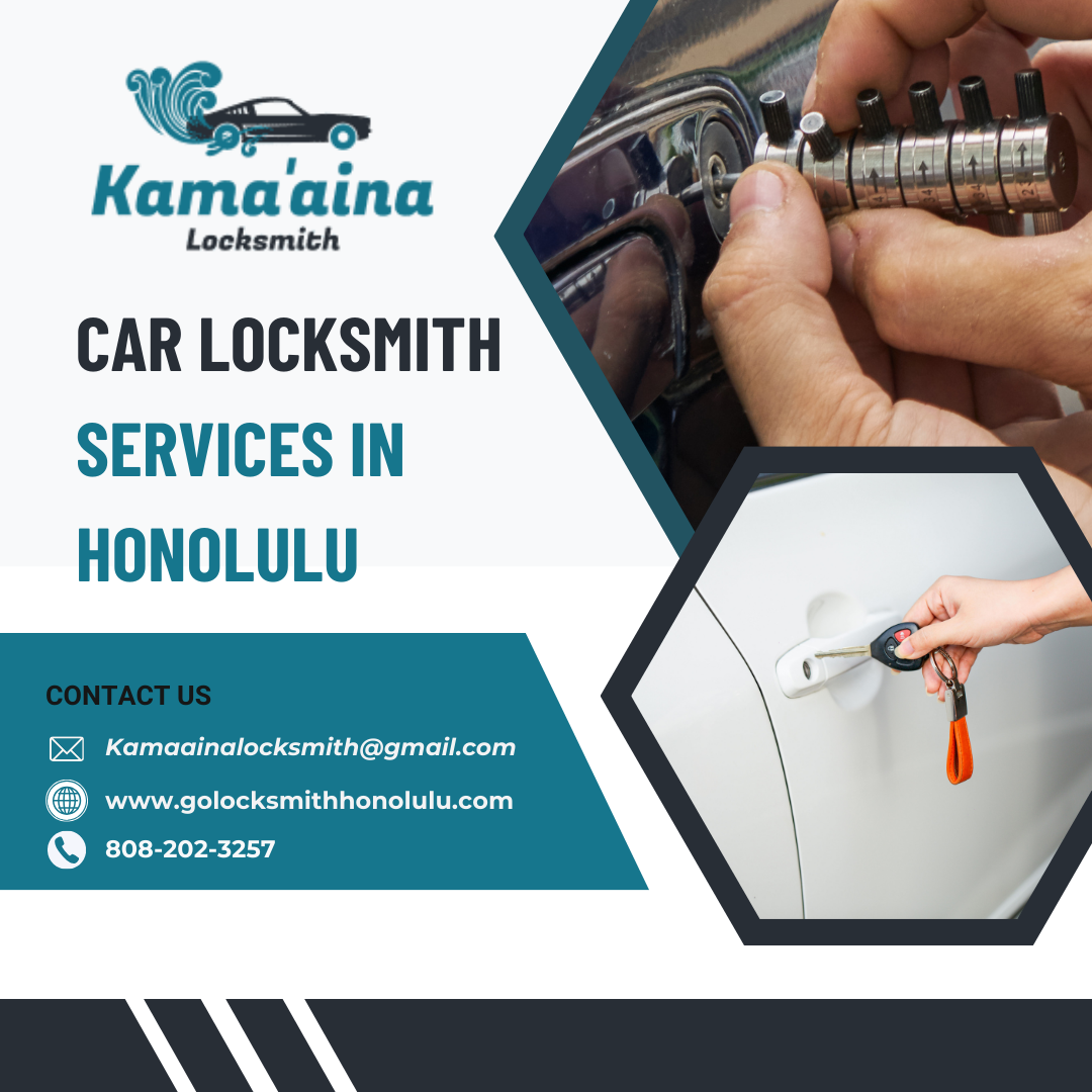 Car Locksmith Services in Honolulu