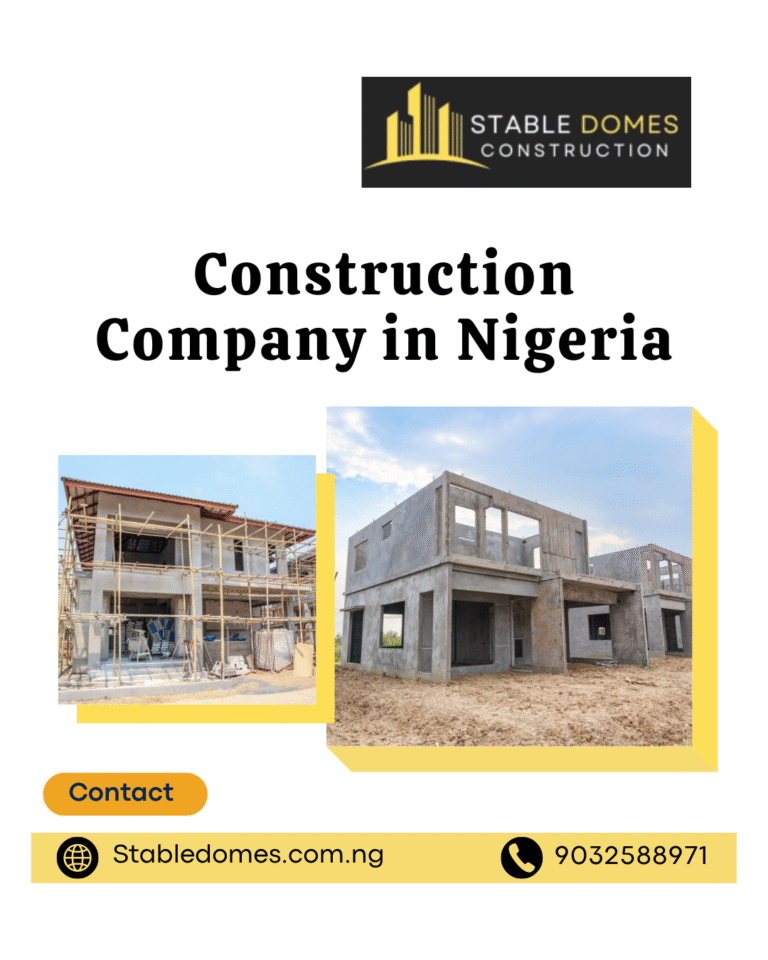 Stable Domes Launches Innovative Residential Construction Services Across Nigeria