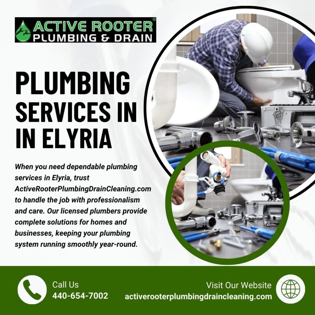 plumbing service elyria