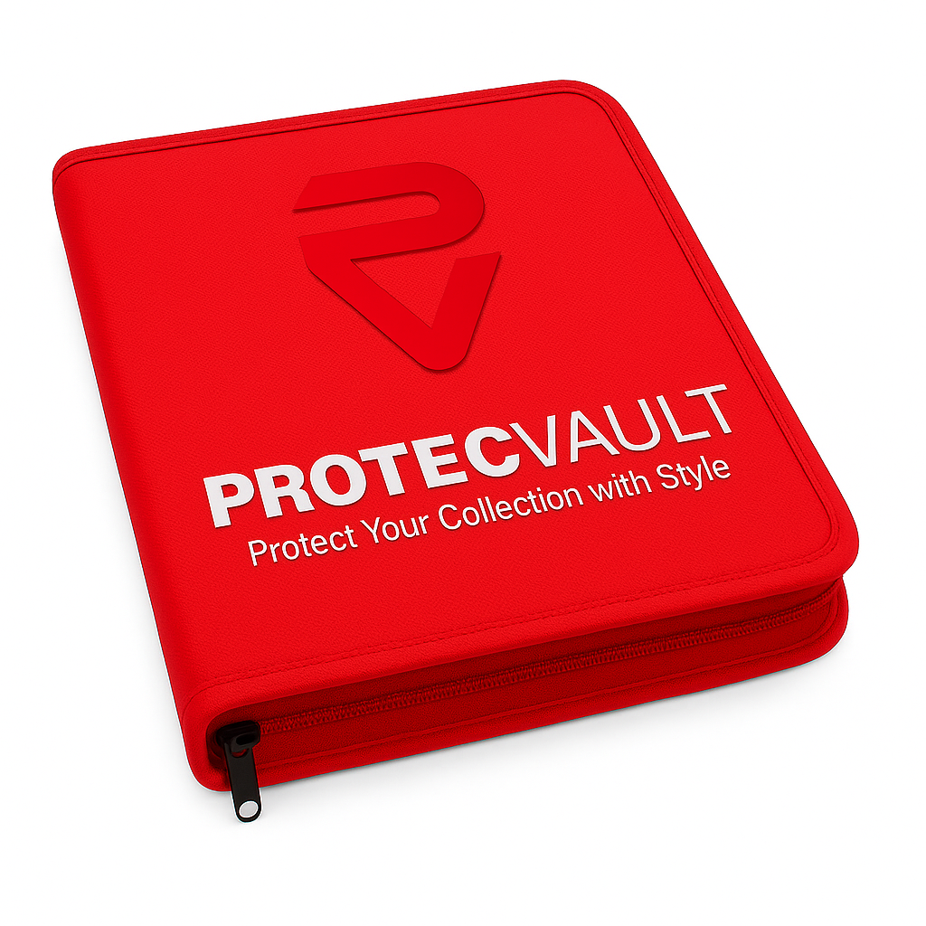 zip clouser binder red