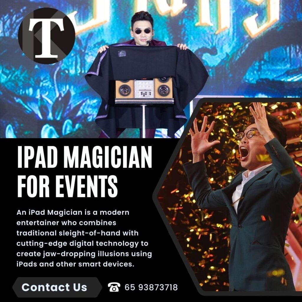 ipad magician for event