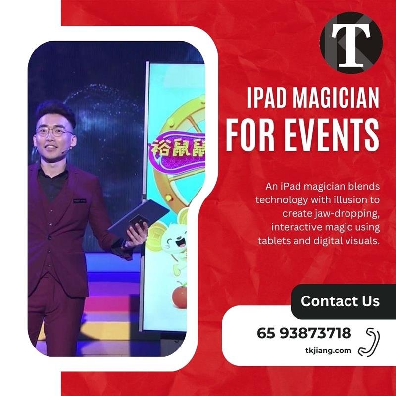 ipad magician for events