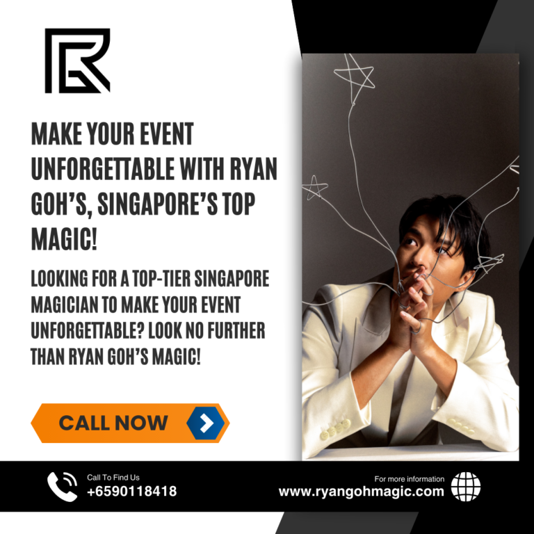 Discover Singapore’s Premier Magician for Exceptional Event Entertainment