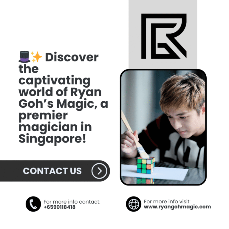 Ryan Goh Sets the Benchmark as Singapore’s Premier Magician for Elite Events Ryan Goh Sets the Benchmark as Singapore’s Premier Magician for Elite Events