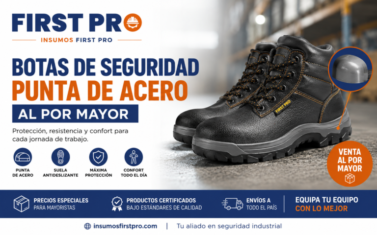 Botas de Protección con Punta de Acero para Ambientes Industriales Botas de Protección con Punta de Acero para Ambientes Industriales
