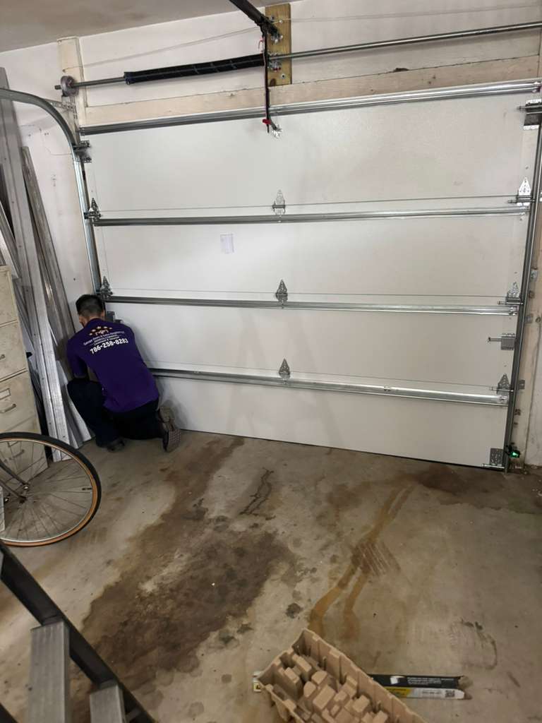 Glass Garage Door Installation