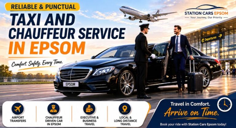 Station Cars Epsom Highlights Growing Preference for Pre-Booked Airport and Chauffeur Travel in Surrey Station Cars Epsom Highlights Growing Preference for Pre-Booked Airport and Chauffeur Travel in Surrey